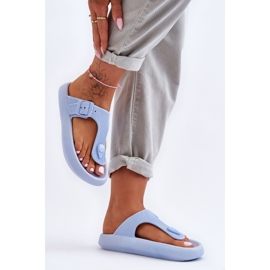 Damen-Flip-Flops „Apollo Blue Foam“. blau 1