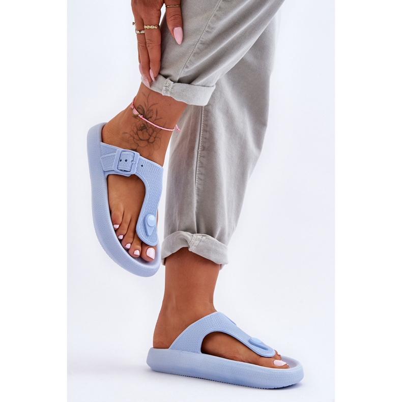 Damen-Flip-Flops „Apollo Blue Foam“. blau 1