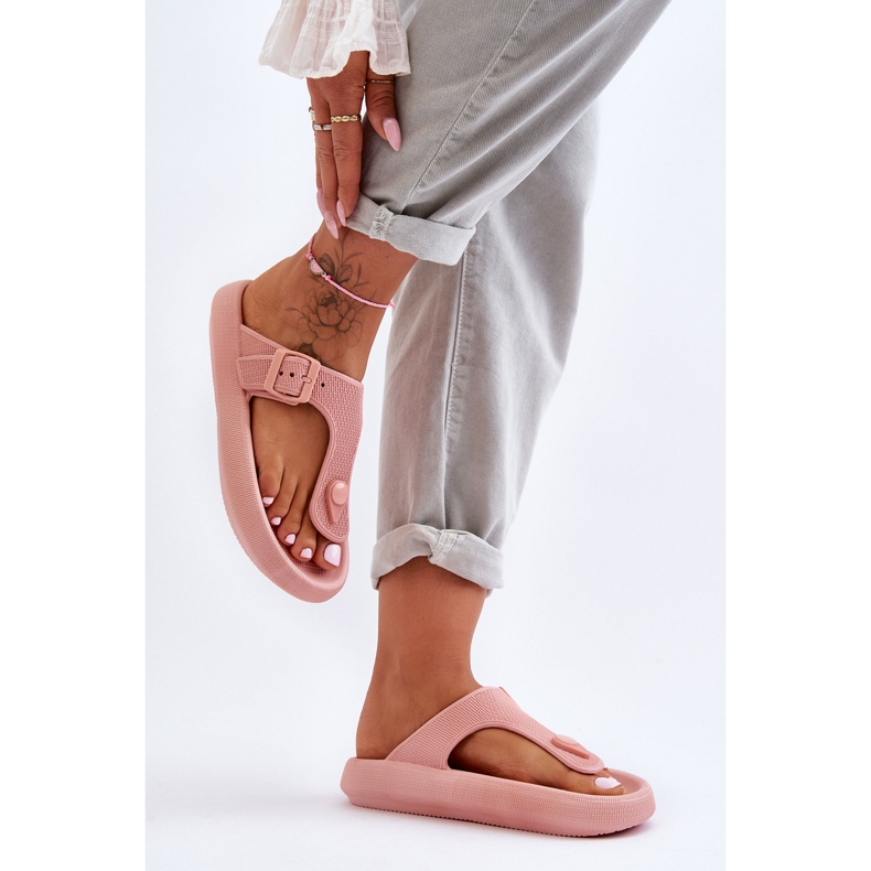 Damen-Flip-Flops aus Schaumstoff, Pink Apollo rosa 1