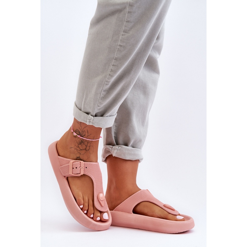 Damen-Flip-Flops aus Schaumstoff, Pink Apollo rosa 2