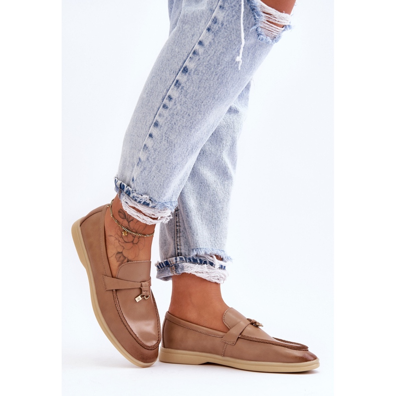 PM1 Klassische Damen-Loafer Braun Cortez 2