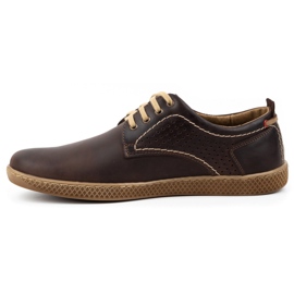 Olivier Casual Herrenschuhe 302GT braun 1