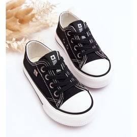 Klassische Kinder-Sneaker Big Star DD374163 Schwarz 6