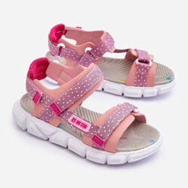Kinder-Klettsandalen Big Star LL374202 Rosa 1