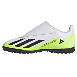 Adidas X Crazyfast.4 Vel Tf Jr IE4060 Fußballschuhe weiß weiß 1