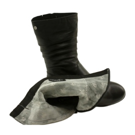 Caprice Walking On Air kurze Keilstiefel 25417-41 022 schwarz 5