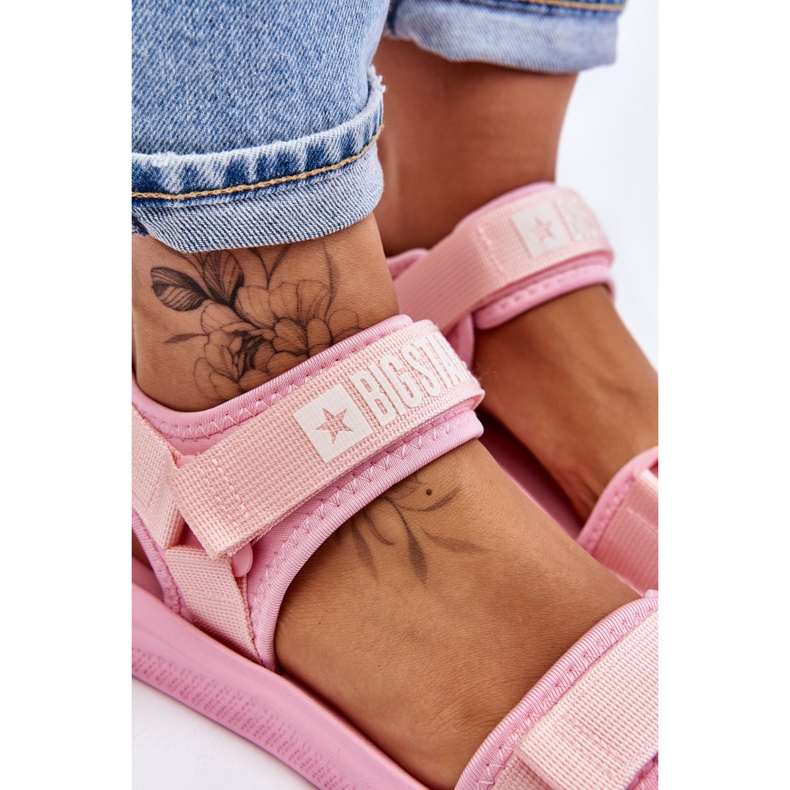 Damen Sportsandalen Big Star LL274729 Rosa 5