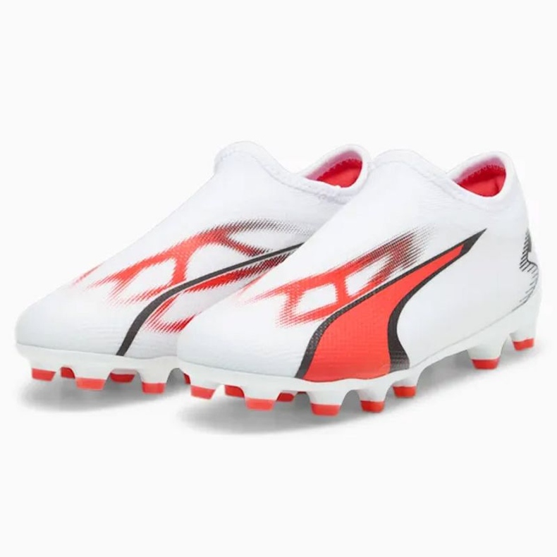 Puma Ultra Match Ll FG/AG Jr 107514-01 Fußballschuhe weiß weiß 1
