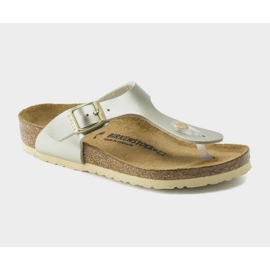 Birkenstock Gizeh Bs Jr 1015592 Hausschuhe gelb 1