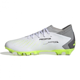 Adidas Predator Accuracy.3 Mg M IE9484 Fußballschuhe weiß und grau weiß 1