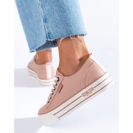 Damen Big Star KK274016 Turnschuhe rosa 1