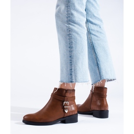 Braune klassische Damenstiefel von Shelovet 1