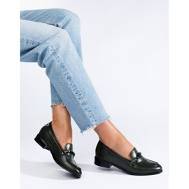 W. Potocki Dunkelgrüne elegante Schuhe von Potocki 1