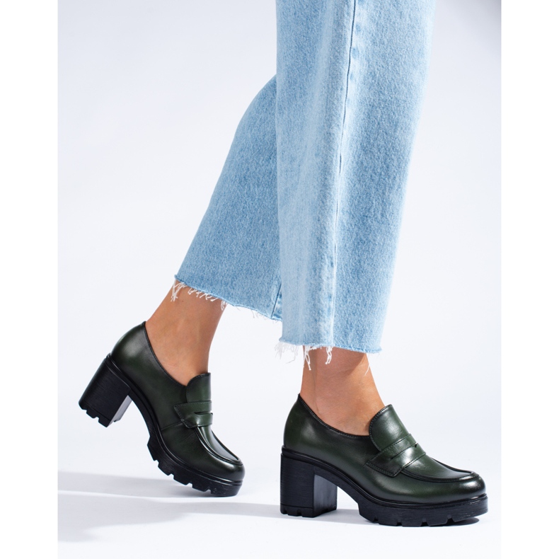 W. Potocki Dunkelgrüne Brogues von Potocki 1