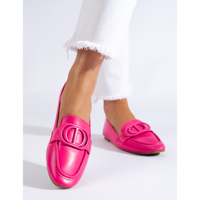 Eleganter Shelovet-Mokassin für Damen in Rosa 2