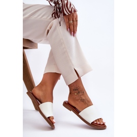 Klassische Damensandalen White Aphrodite weiß 1