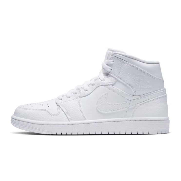 Nike Air Jordan 1 Mid M 554724-130 Schuhe weiß 1