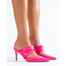 Rosa Stiletto-Absätze von Shelovet 1