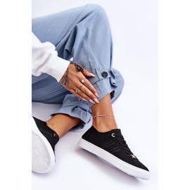 PE1 Damen-Schnürsneaker Schwarz Etna 2