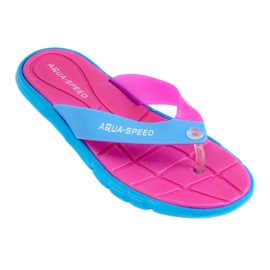 Aqua-Speed ​​Bali Hausschuhe rosa-blau 03 479 1