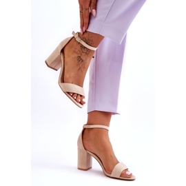 Frauen um Öko-Elendary beige Sandalen 3