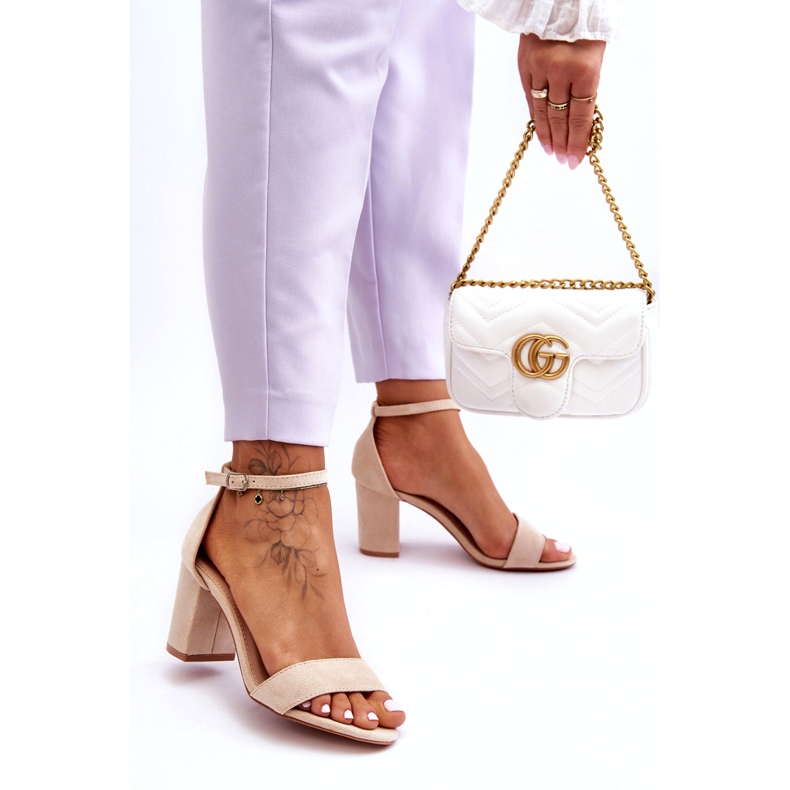 Frauen um Öko-Elendary beige Sandalen 2