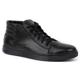 KENT 304 Herren Freizeitschuhe schwarz 1