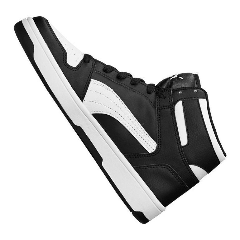 Puma Rebound LayUp Sneaker Jr 370486 01 schwarz 1