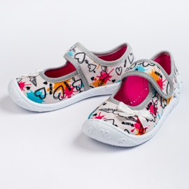 SHELOVET Mehrfarbige 3F-Hausschuhe für Mädchen 1