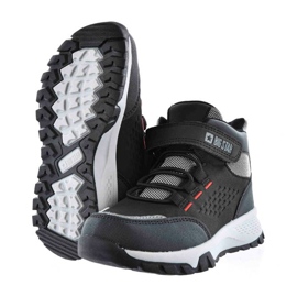 Schwarze Big Star Stiefeletten für Jungen KK374121 2