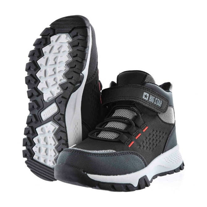 Schwarze Big Star Stiefeletten für Jungen KK374121 2