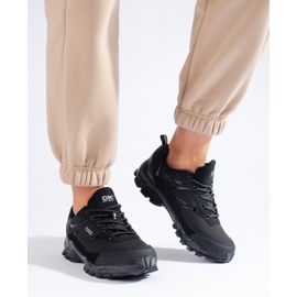 DK schwarze Sport-Trekkingschuhe für Damen 1