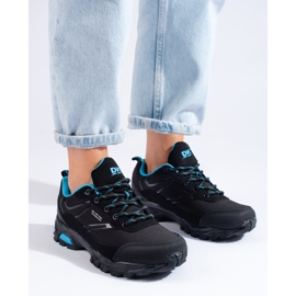 DK schwarz-blaue Sport-Trekkingschuhe für Damen 1