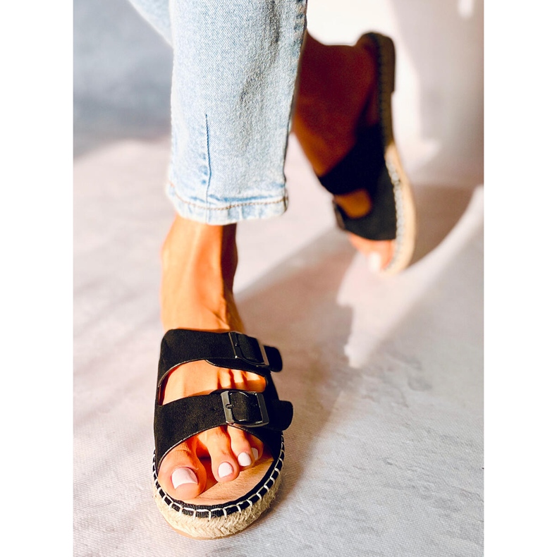 Maina Schwarze Espadrilles 1