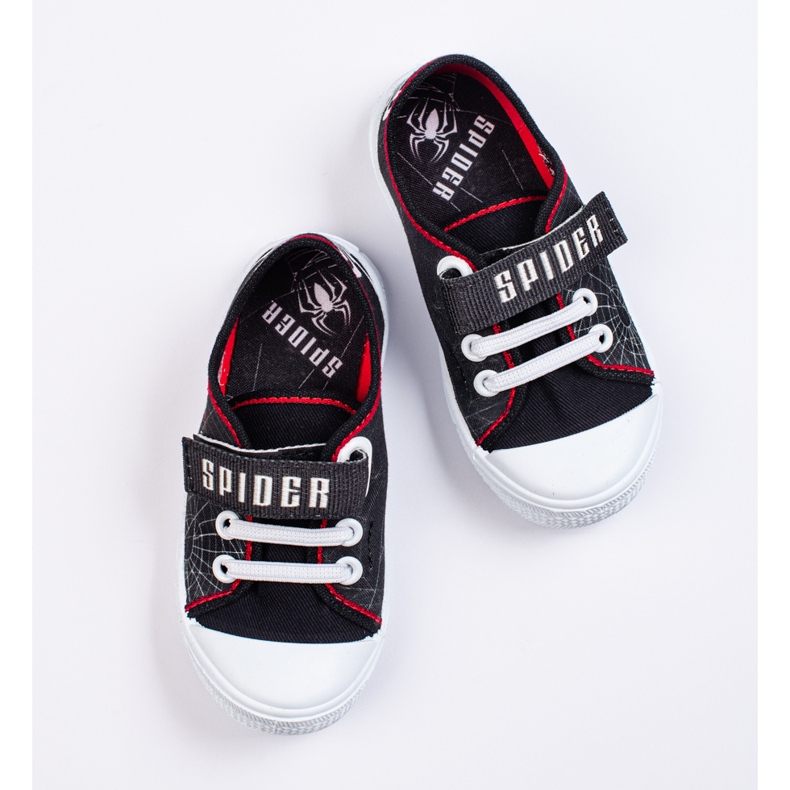 SHELOVET Turnschuhe für einen Jungen mit Klettverschluss 3F schwarz 1