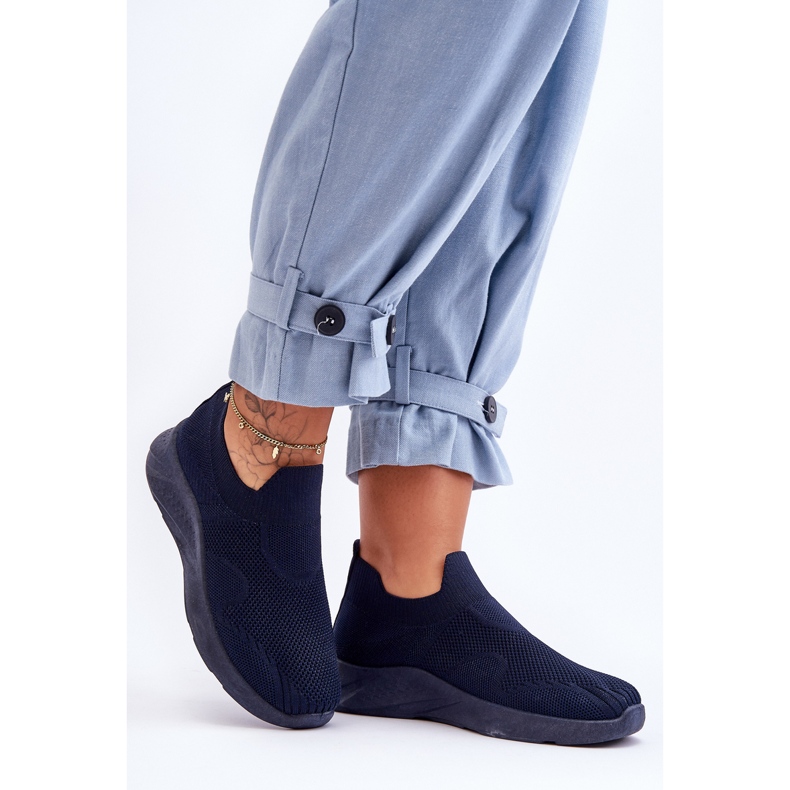 PG1 Slip-on-Sportschuhe für Damen, Marineblau, Claris 1