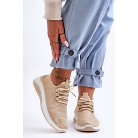 PG1 Klassische Textil-Slip-On-Sneaker Beige Gusto 1