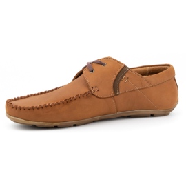 Olivier Herren Leder Loafer 297 braun 1
