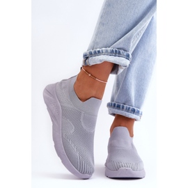 PG1 Slip-On-Sportschuhe für Damen, Grau, Claris 1