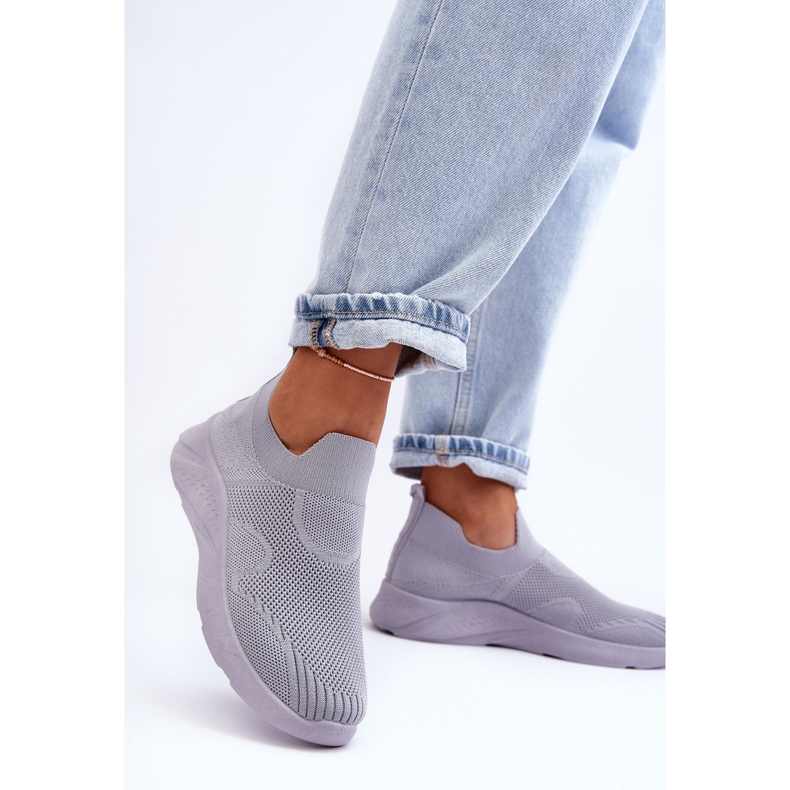 PG1 Slip-On-Sportschuhe für Damen, Grau, Claris 2