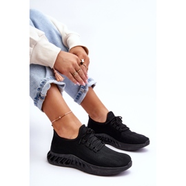 PG1 Damen-Slip-on-Sneaker aus Textil Schwarz Venett 1