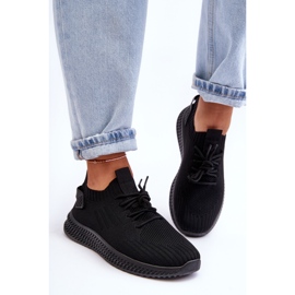 PG1 Zauna Damen Slip-on Textil-Sneaker Schwarz 1