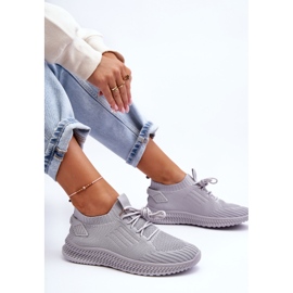 PG1 Slip-on-Textil-Sneaker für Damen in Grau von Zauna 4