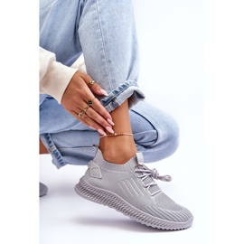 PG1 Slip-on-Textil-Sneaker für Damen in Grau von Zauna 3