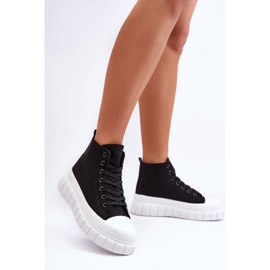 PS1 Damen-High-Top-Sneakers in Schwarz von Avis 1