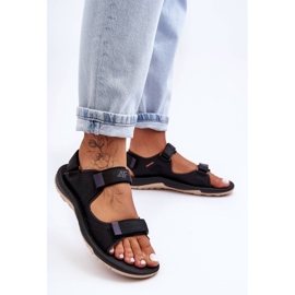 Damen Sportsandalen 4F 4FSS23FSANF016-22S Schwarz 2