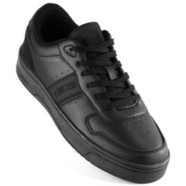 Herren-Sportschuhe, schwarze Sneakers Big Star KK174133 1