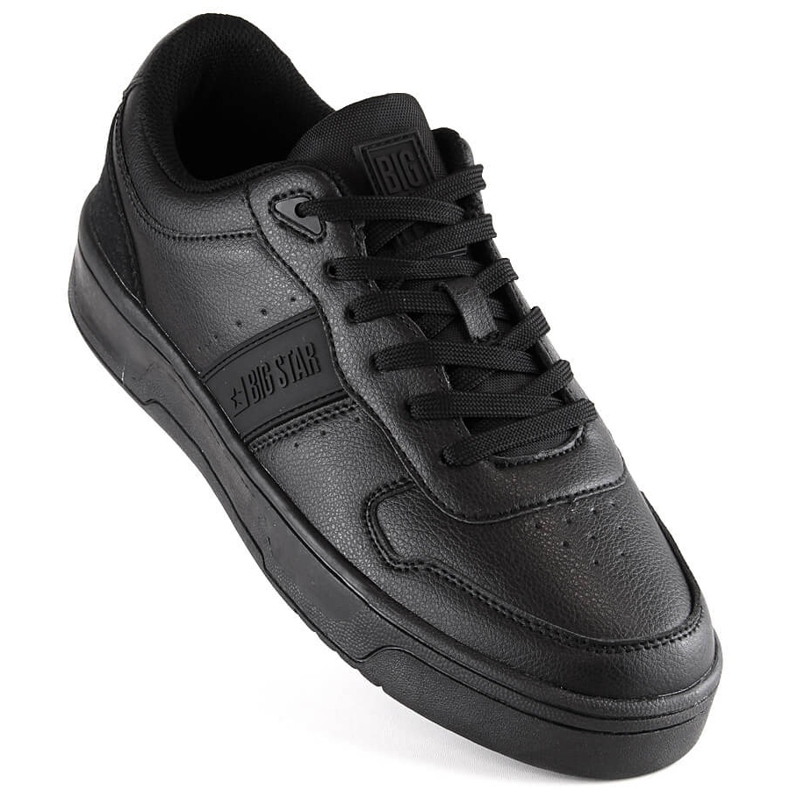 Herren-Sportschuhe, schwarze Sneakers Big Star KK174133 1
