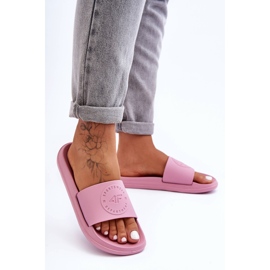 Sporthausschuhe für Damen 4F 4FSS23FFLIF069-56S Rosa 1
