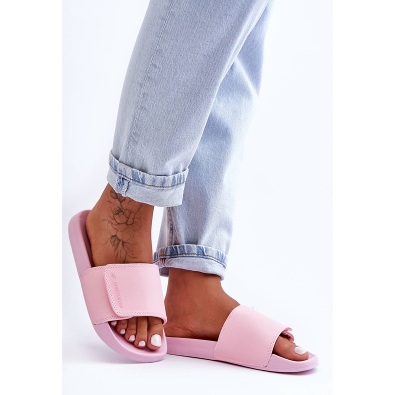 Damen 4F 4FSS23FFLIF070-56S Rosa Hausschuhe 1